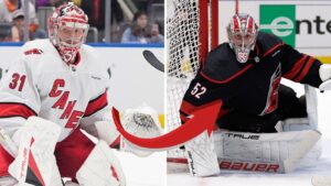 Pyotr Kochetkov ersätter Frederik Andersen i Carolina Hurricanes mål