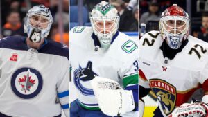 Hellebuyck, Demko och Bobrovsky finalister till Vezina Trophy