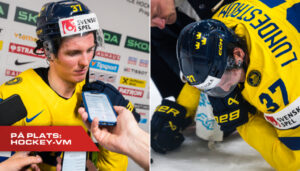 Isac Lundeström om smällen: “Tyckte direkt på isen att det var en armbåge”