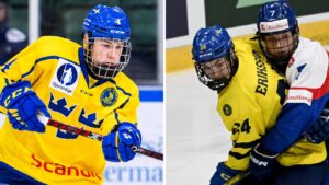 Leo Sahlin Wallenius och Linus Eriksson rankas i första rundan av NHL-draften