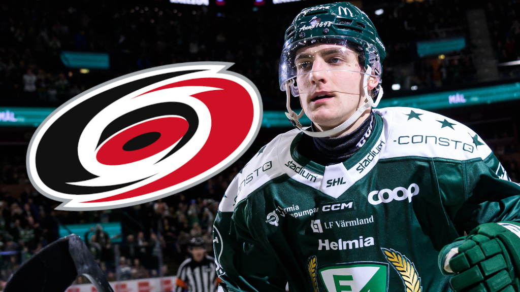 Joel Nyström skriver NHL-kontrakt med Carolina Hurricanes