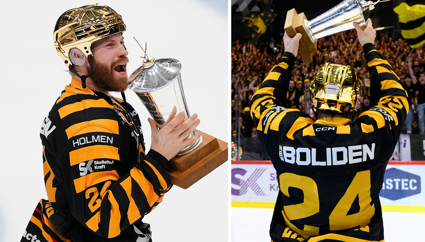 Oscar Lindberg prisas – som årets forward i SHL 2023/24