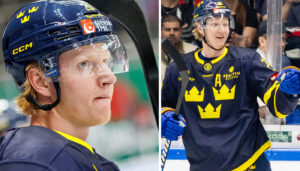 Rasmus Dahlin i centrum direkt – när Tre Kronor föll i VM-genrepet