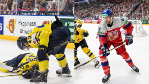 Jan Rutta stängs av efter armbågen på Isac Lundeström