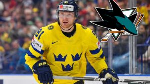 Carl Grundström skriver på för San Jose Sharks