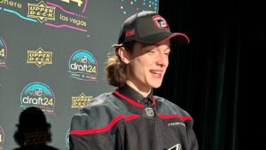 NHL-draften 2024: Dominik Badinka till Carolina Hurricanes