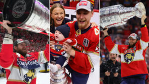 Oliver Ekman Larsson, Gustav Forsling och Kevin Stenlund är Stanley Cup-mästare