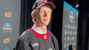 NHL-draften 2024: Gabriel Eliasson till Ottawa Senators