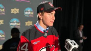 NHL-draften 2024: Herman Träff draftad av New Jersey Devils