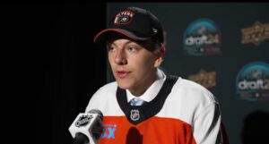 NHL-draften 2024: Jack Berglund draftad av Philadelphia Flyers