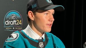 NHL-draften 2024: Leo Sahlin Wallenius till San Jose Sharks