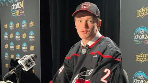 NHL-draften 2024: Noel Fransén till Carolina Hurricanes