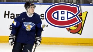 Oliver Kapanen skriver NHL-kontrakt med Montréal Canadiens