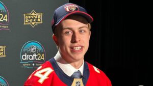 NHL-draften 2024: Simon Zether draftad av Florida Panthers