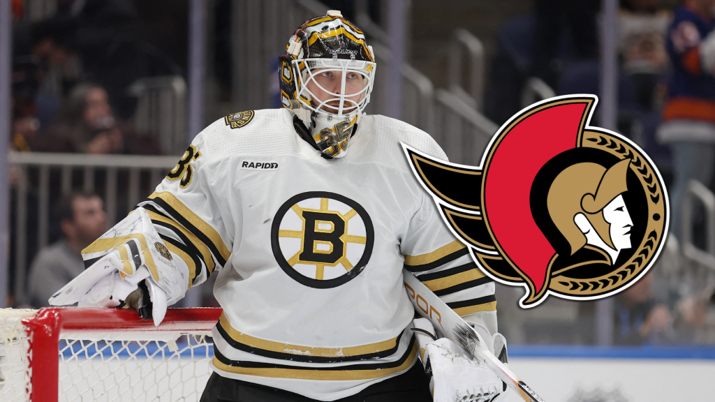 Linus Ullmark trejdas från Boston Bruins till Ottawa Senators