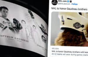 NHL-lagens hyllning till Gaudreau