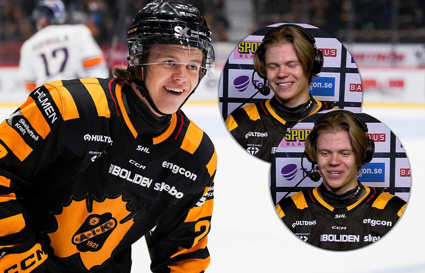 Talangens lycka efter första SHL-målet: ”Till slut kom det”