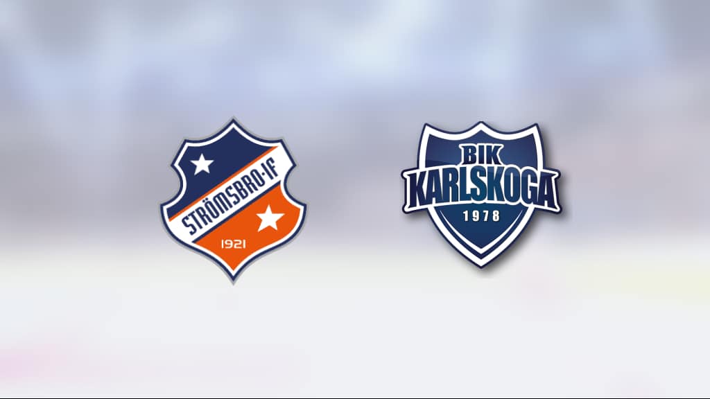 Rasmus Larsson matchvinnare när BIK Karlskoga J20 slog Strömsbro