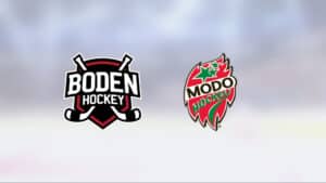 Tung hemmaförlust för Boden mot Modo Hockey J18