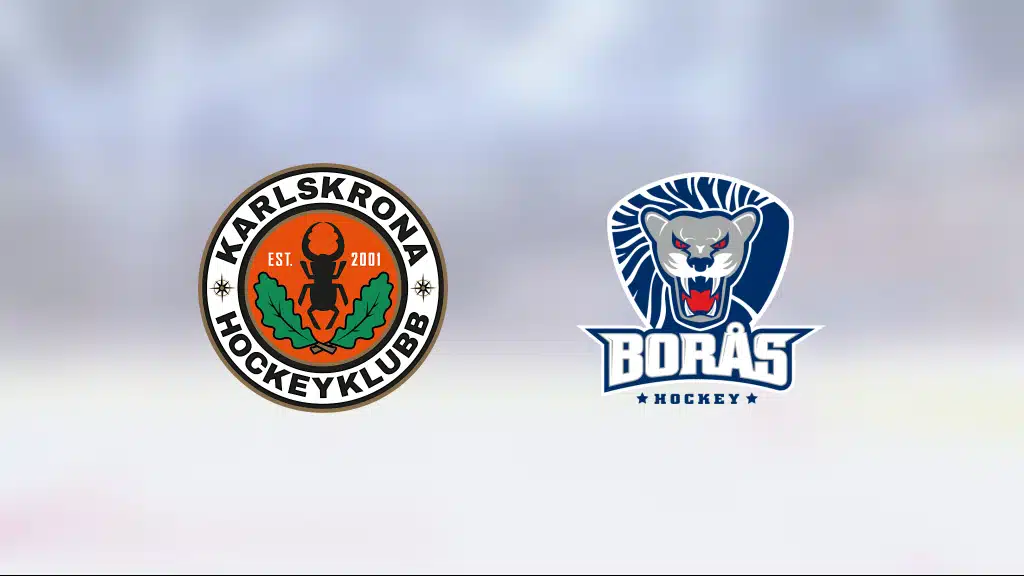 Karlskrona utklassade Borås – seger med 6-0