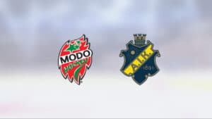 Modo J20 avgjorde tät match mot AIK i tredje perioden