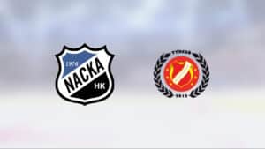 Nacka avgjorde i tredje perioden mot Tyresö Hanviken Hockey