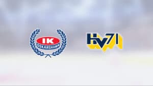 Seger med 7-4 för HV 71 mot Oskarshamn