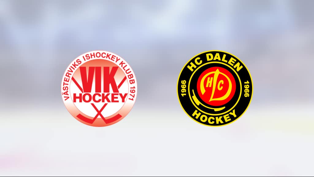 Seger med 5-3 för Dalen mot Västervik