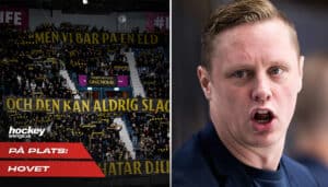 Fansen fick inte jubla: “Ska inte påverka oss”