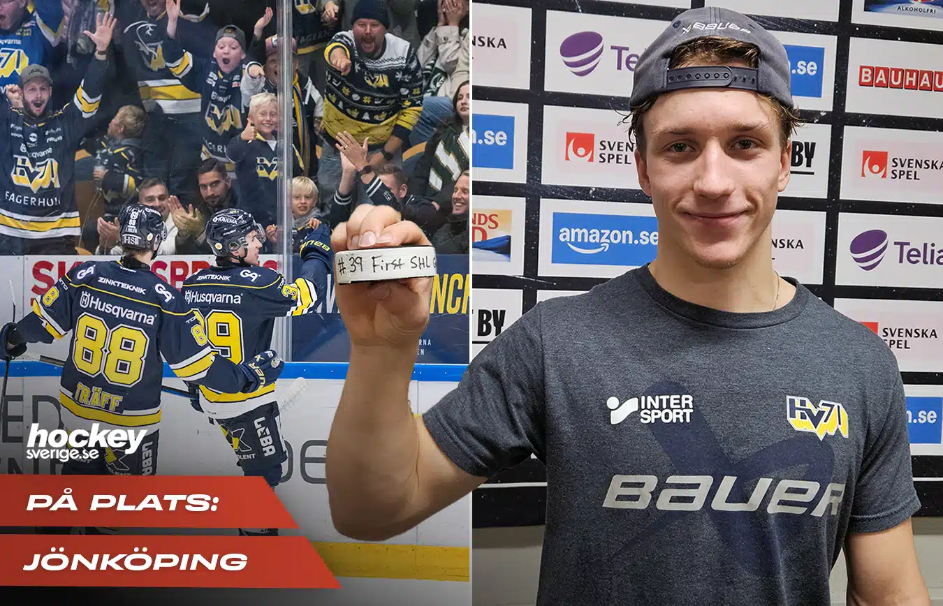 18-åringens succé i HV71: “Gåshud – jag är så glad”