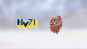 Äntligen seger för HV 71 mot Modo Hockey