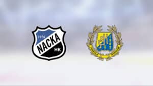 Nacka tappade matchen i tredje perioden mot SSK J18