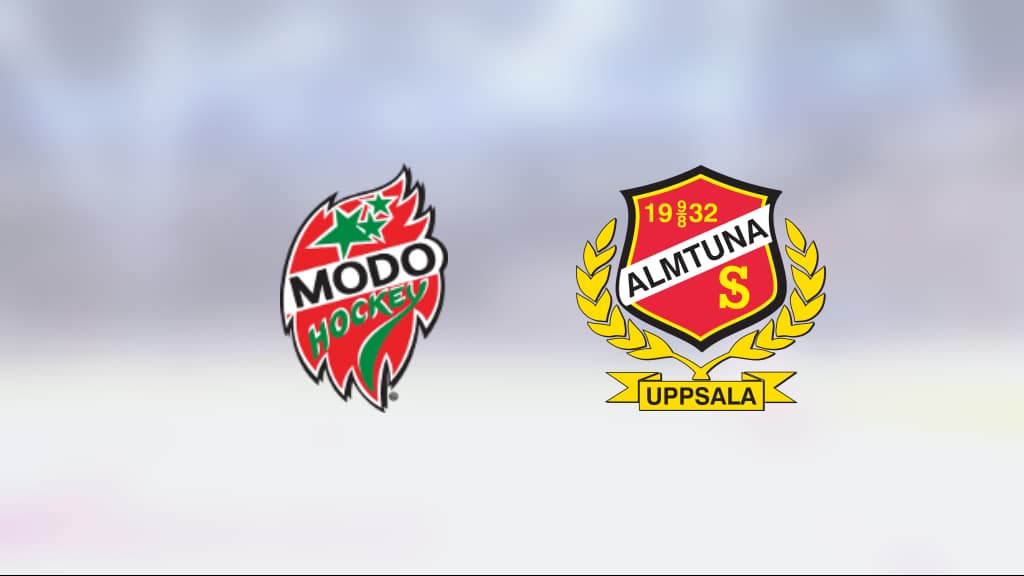 Modo J20 tog ännu en seger – 5-3 mot Almtuna