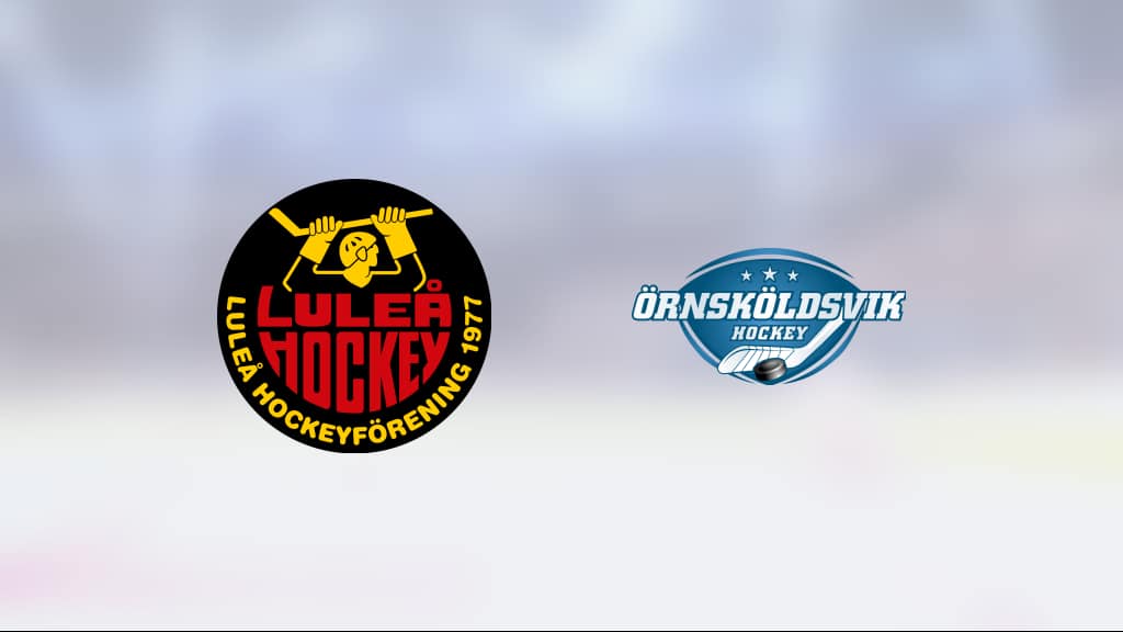 Ö-vik Hockey J18:s missräkning – släppte in fem mål i tredje perioden mot Luleå