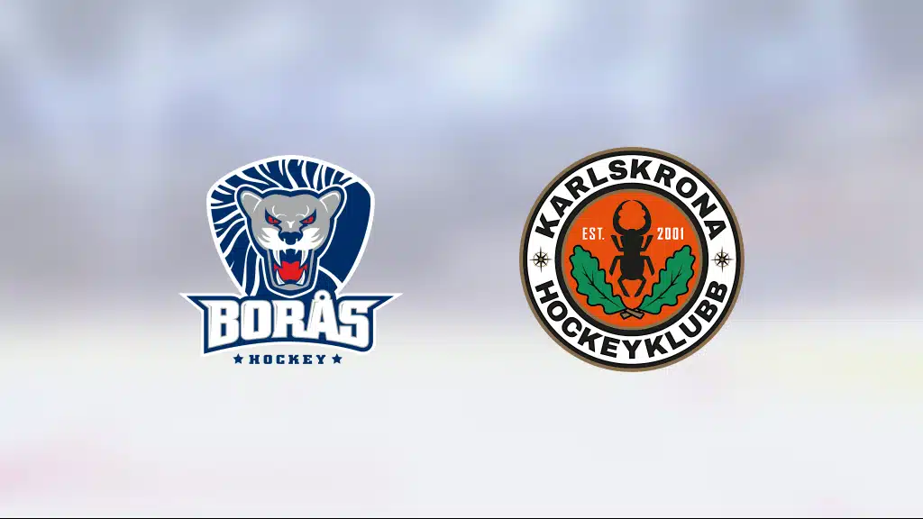 Philip Bertilsson fixade segern för Borås i matchen mot Karlskrona