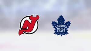 Toronto segrare borta mot New Jersey