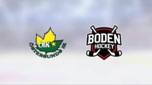 Östersund segrare hemma mot Boden – Anton Johansson matchvinnare