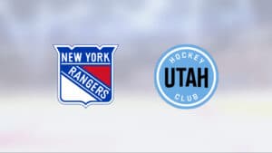 Utah för starka – NY Rangers föll i förlängningen