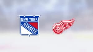 NY Rangers säkrade hemmaseger mot Detroit