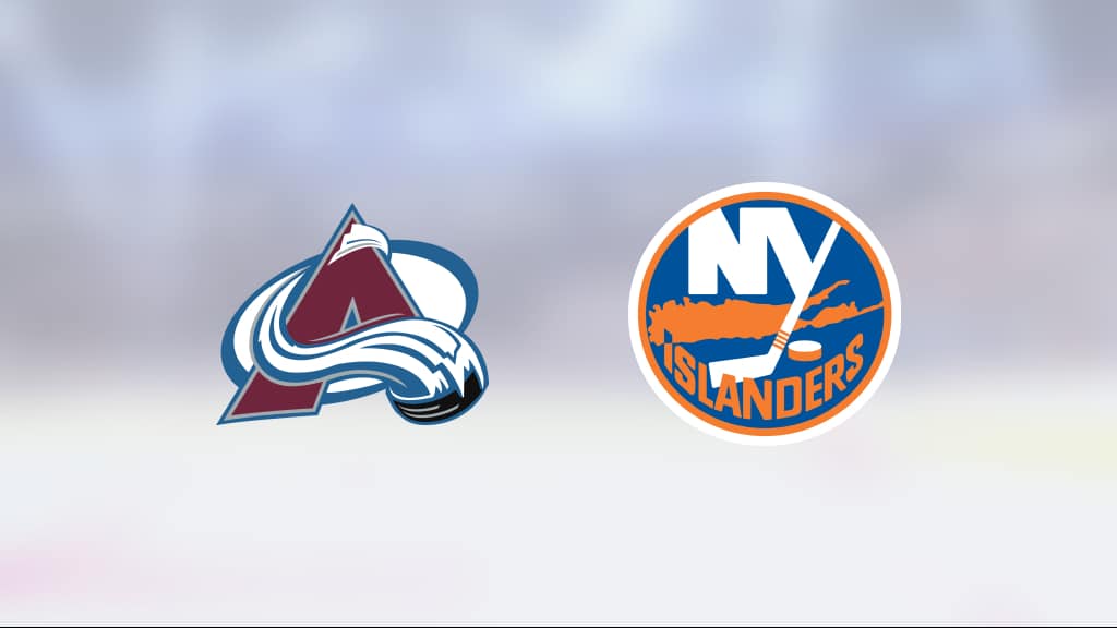 NY Islanders säkrade bortaseger mot Colorado