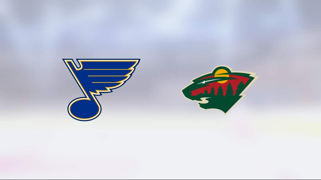 Minnesota segrare borta mot St Louis