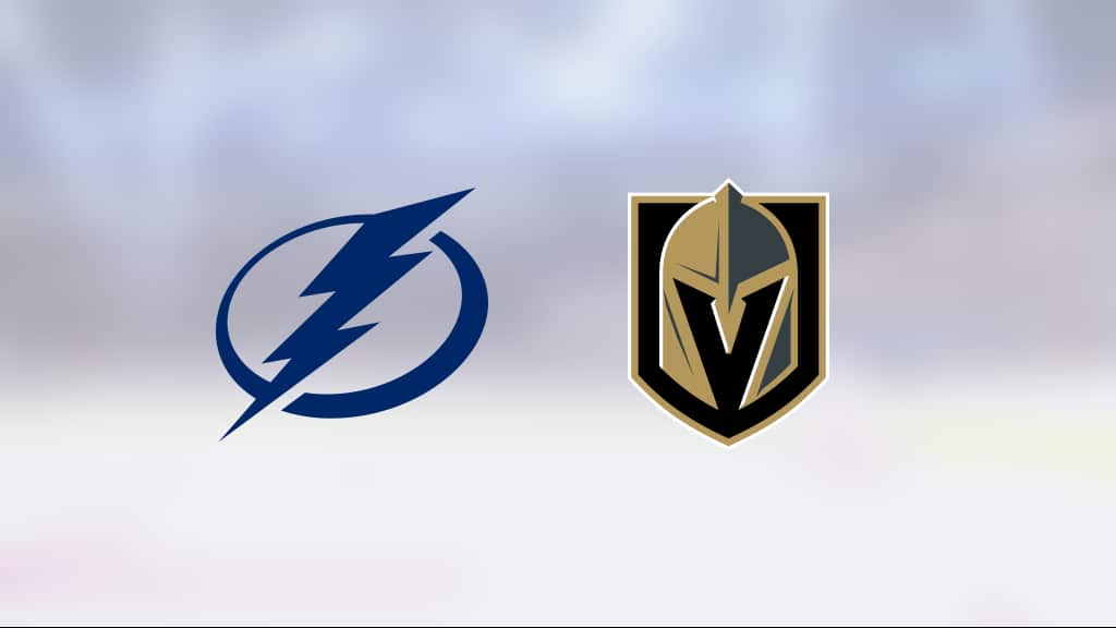 Tampa Bay vann med 4-3 hemma mot Vegas