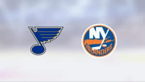 St Louis vann mot NY Islanders efter mål av Jake Neighbours