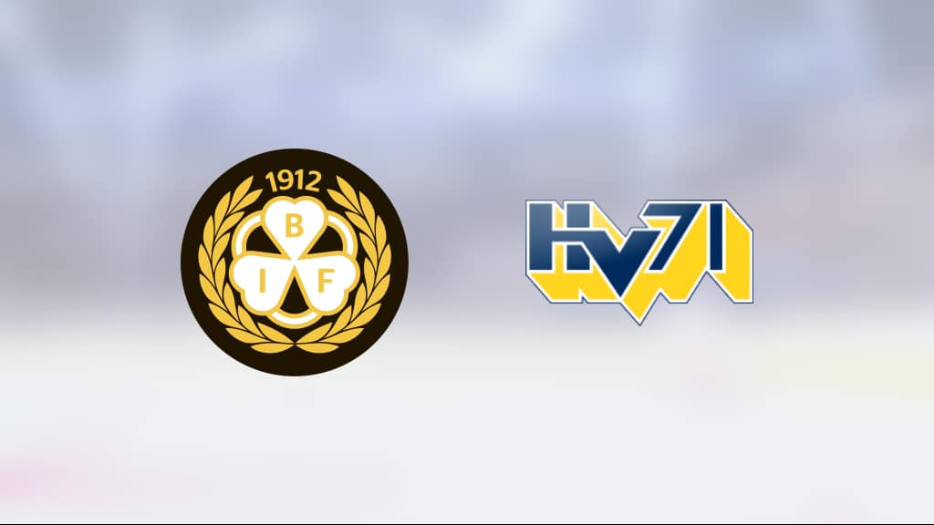 Brynäs vann hemma mot HV 71