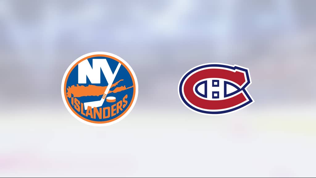 Seger på straffar för NY Islanders hemma mot Montreal