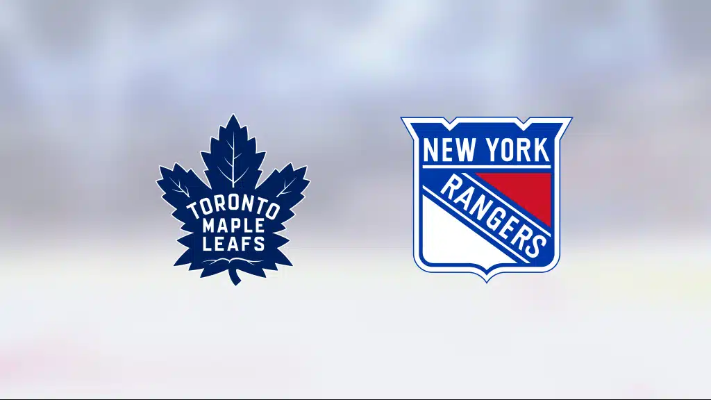 NY Rangers vann mot Toronto