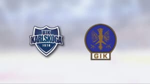 BIK Karlskoga vann med 6-2 mot Grums