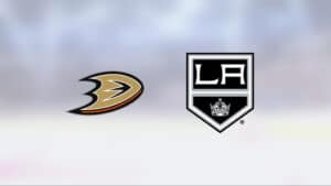 Två snabba mål gav Los Angeles två poäng mot Anaheim Ducks