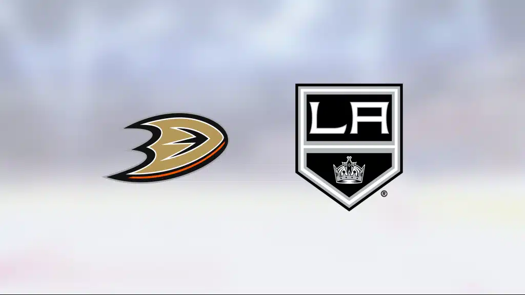 Los Angeles vann mot Anaheim Ducks