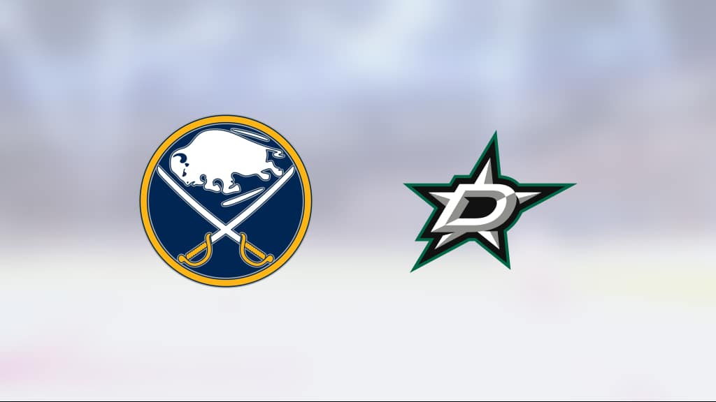 Buffalo vann hemma mot Dallas